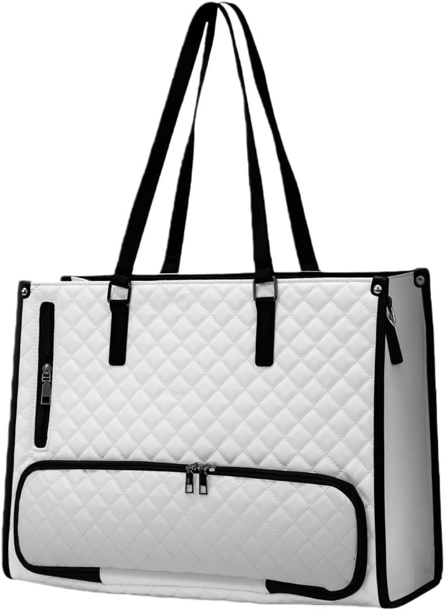 Handtas voor Dames - Zwart - 15,6 inch - Geïsoleerd Koelvak - Voor Werk en School