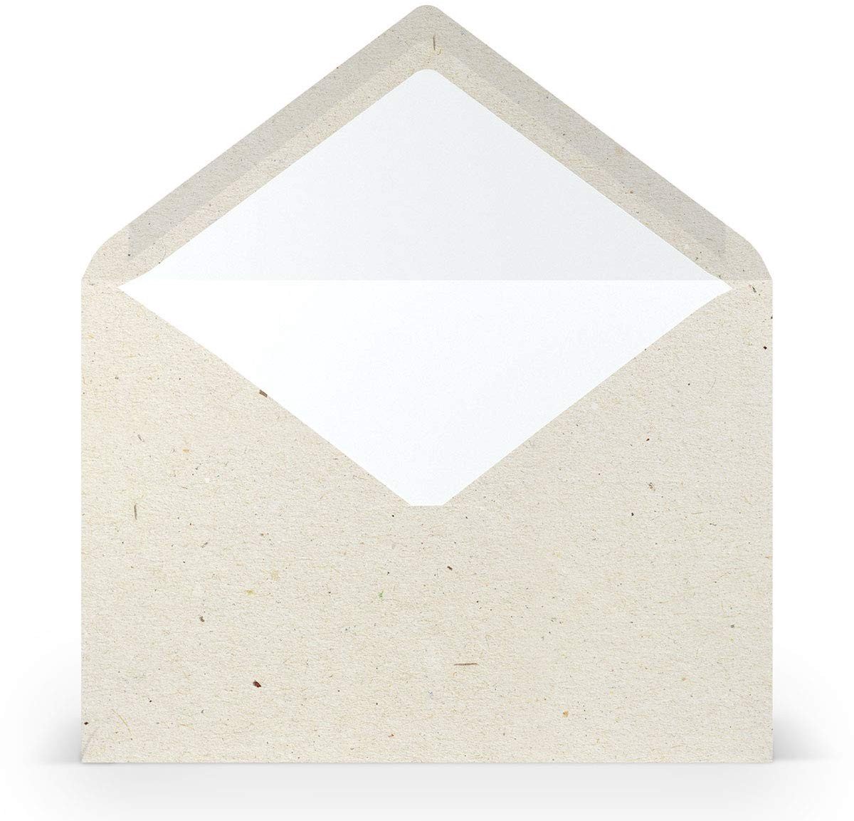 Elzusha - Enveloppen Pack van 50 - C5 - 100 g/m² - Terra Vanilla