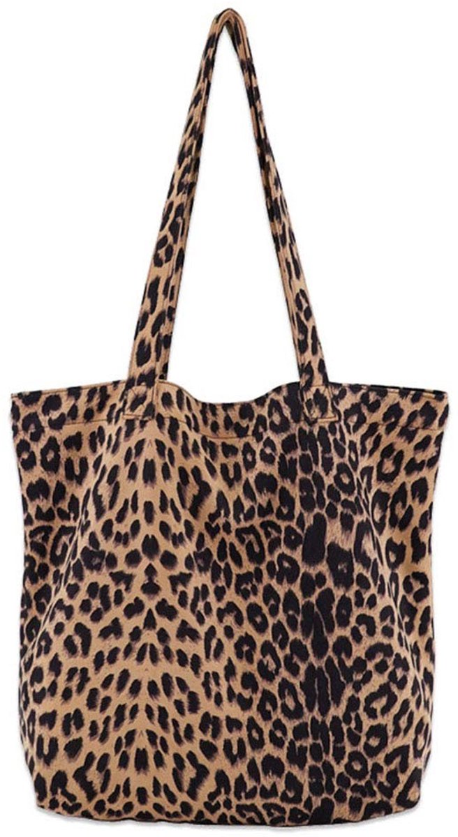 Elzusha - Grote Leopard Tote Bag voor Dames