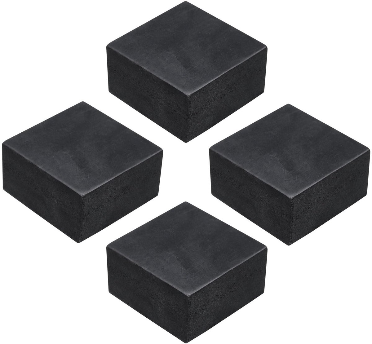 Elzusha - Set van 4 Antivibratiematten - 50mm Rubber - Geluidsisolatie