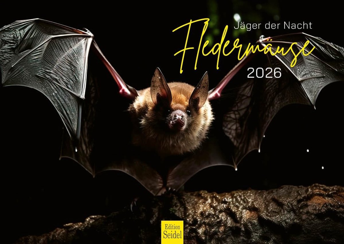 Elzusha - Wandkalender 2026 - Jagers van de Nacht - A4