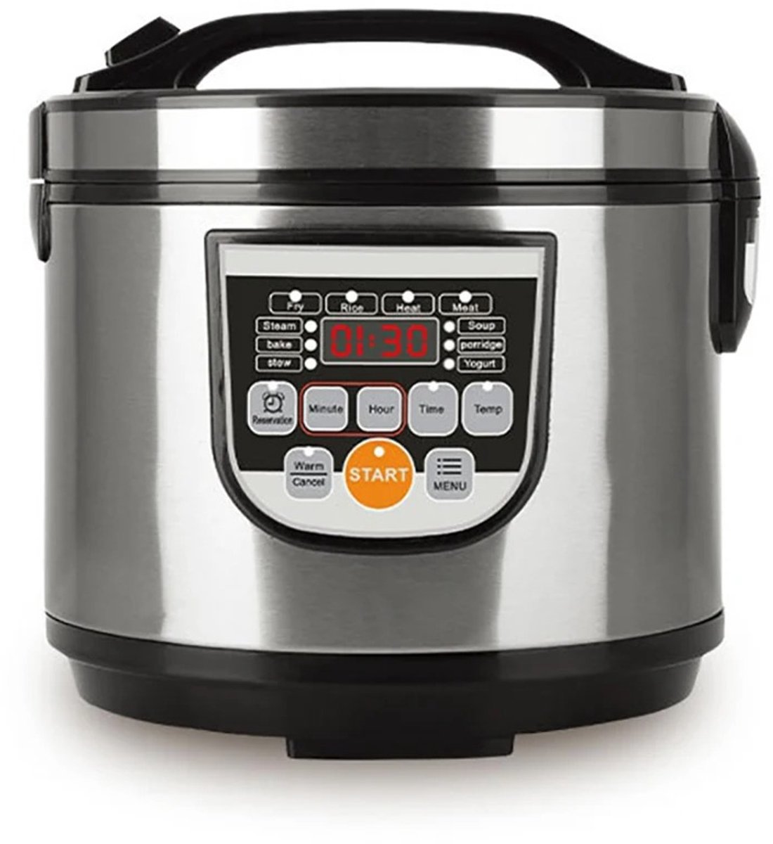 Lamor Elektrische Multicooker - Multicookers - Slowcooker - Rijstkoker - Slowcookers - 5 L - 700 W - Antiaanbak - 28 x 24 x 24cm