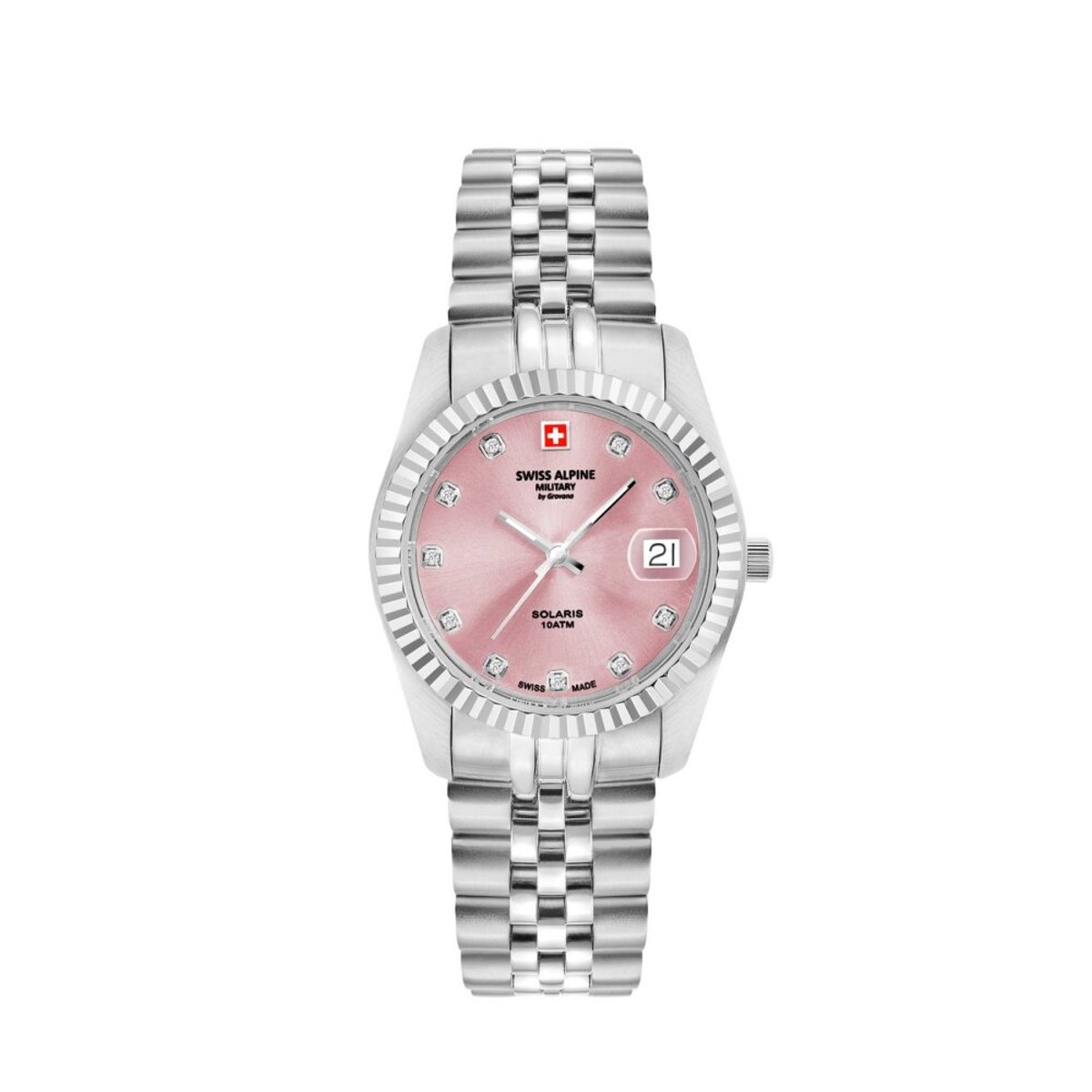 Swiss Alpine Military - 7716.1236 - Polshorloge - Dames - Kwarts - Solaris