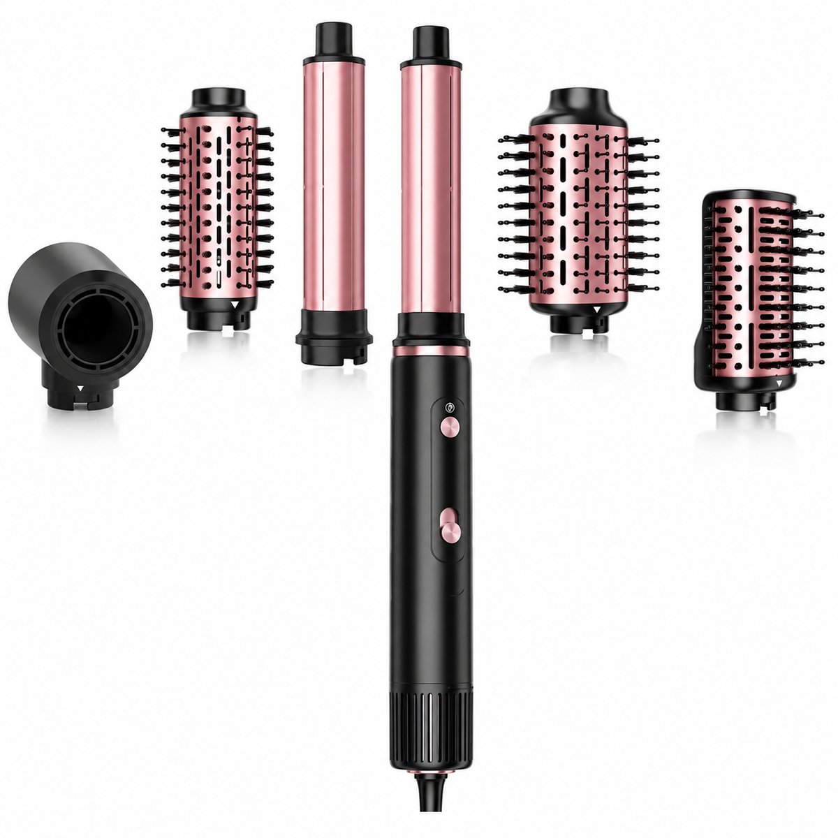 Föhnborstel 5-in-1 – Heteluchtborstel met 110.000 RPM – Krullen, Drogen, Stylen en Volume Geven