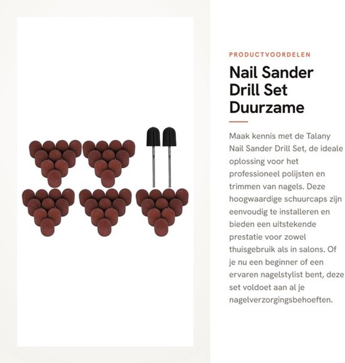 Dailygoods- Nagelslijper Hoogwaardige Prestaties - Nagelvijl - Nagelvijl Set