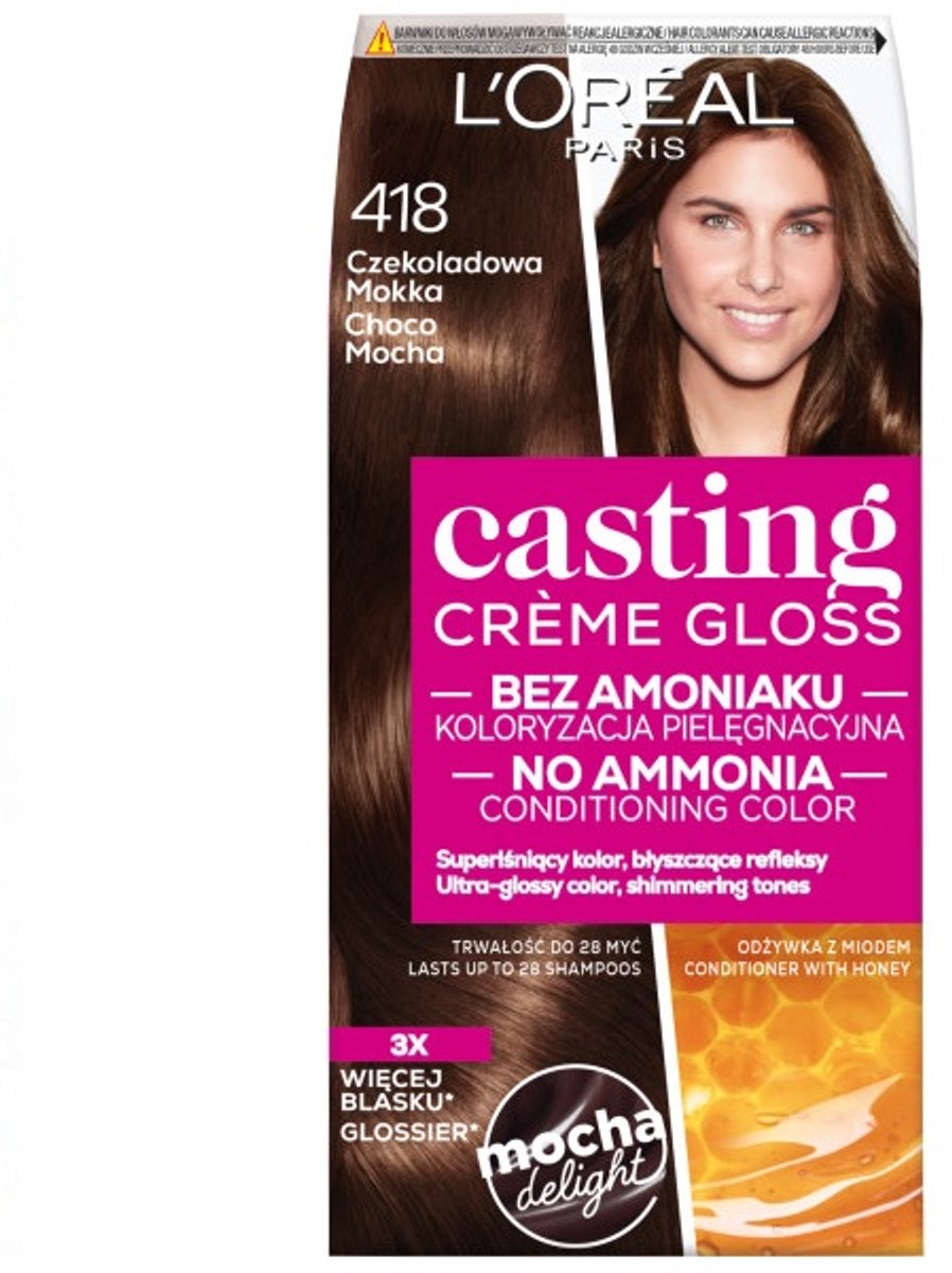 Casting Crème Gloss haarkleur 418 Chocolade Mocca