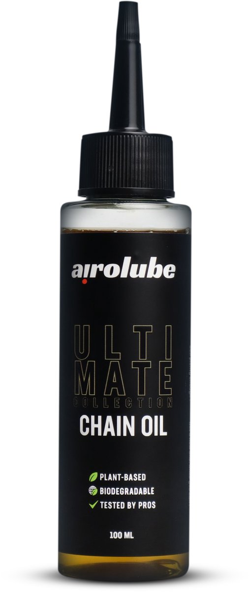 Airolube Ultimate Chain Oil - 100ml | Fiets Kettingolie - Ketting Smeren - Fietsketting Onderhoud - Kettingsmeermiddel