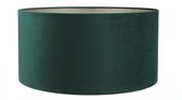 Lampenkap Cilinder - Palermo velours groen - 50x50x25cm