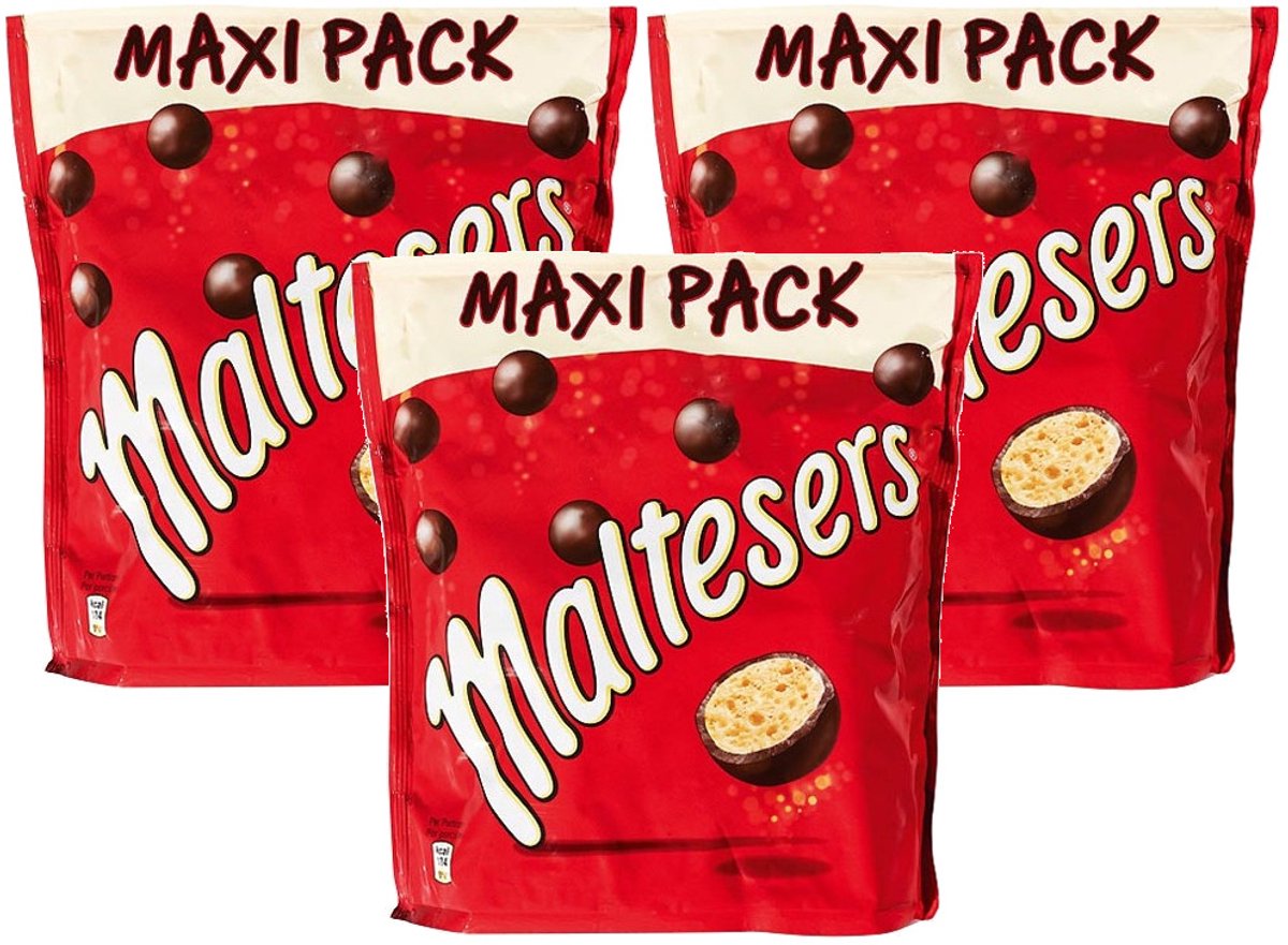 Maltesers - Multipack - Melkchocolade Snoepjes - 900g (3x300g)