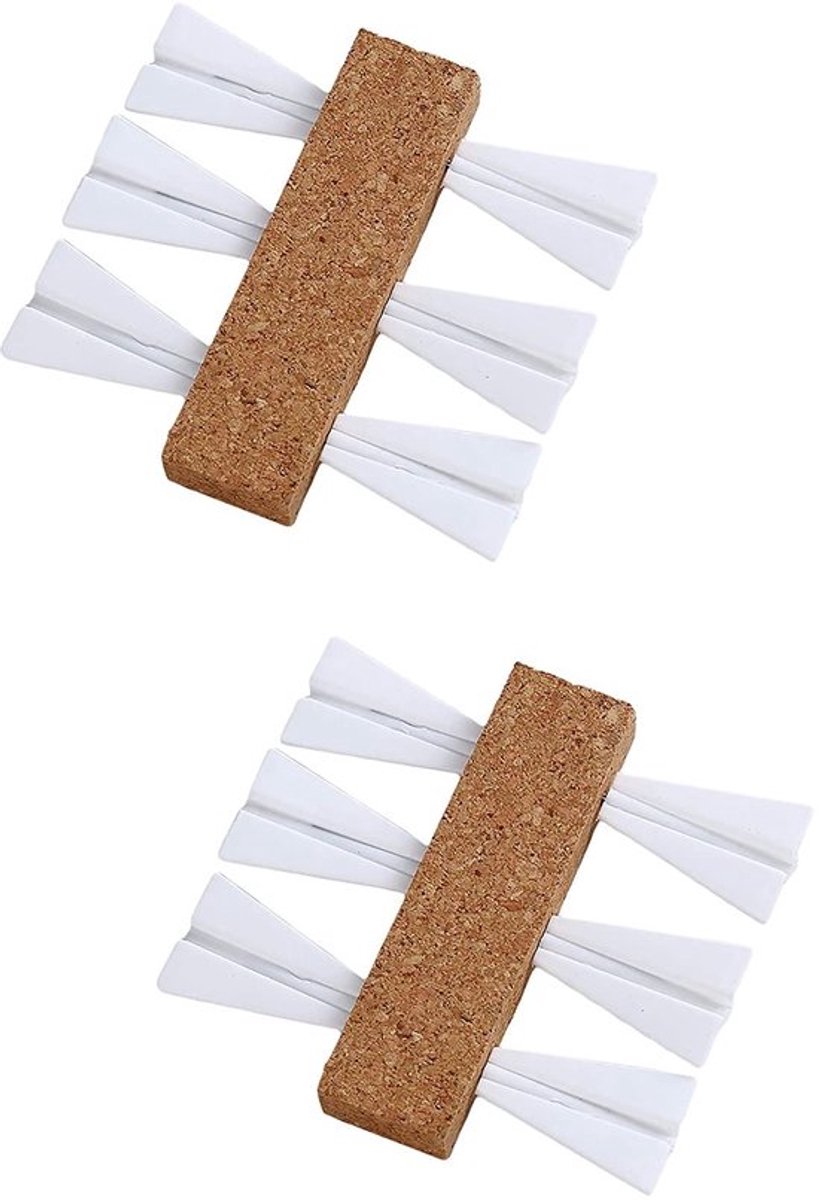 Dailygoods- Punaises Nostalgisch Ontwerp - Papieren Vliegtuig - Decoratieve Pins