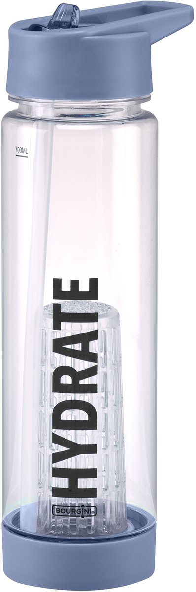 Drinkfles - Waterfles Hydrate 700ML - Paars