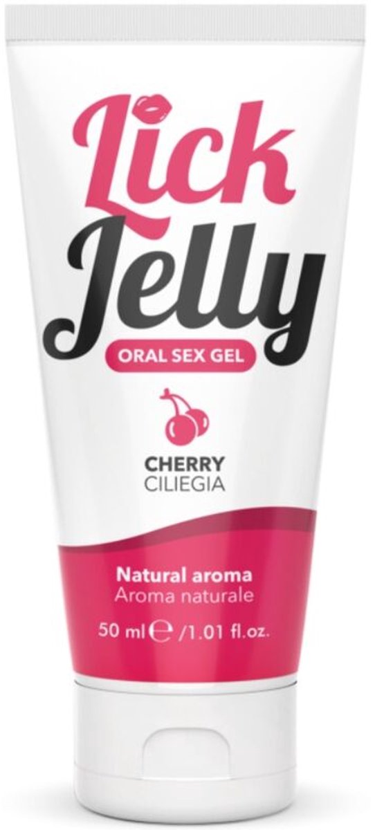 INTIMATELINE - LICK JELLY CHERRY GLIJMIDDEL 30 ML | ORALE SEXGEL | GLIJMIDDEL
