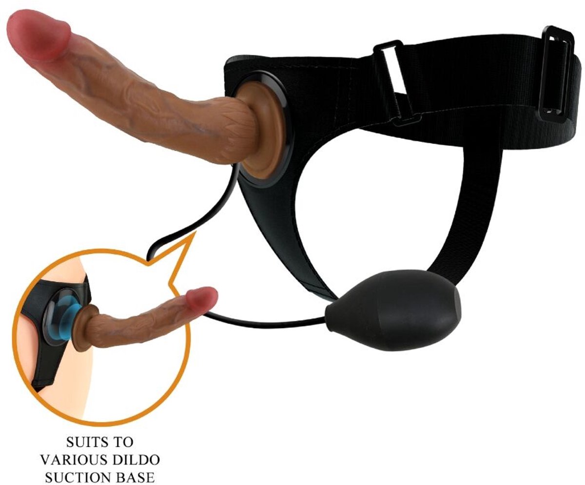 Kyton Universele Harness met Squirting Dildo
