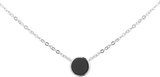 Collier Glams Onyx 1.7 mm 42 + 3 cm - Argent