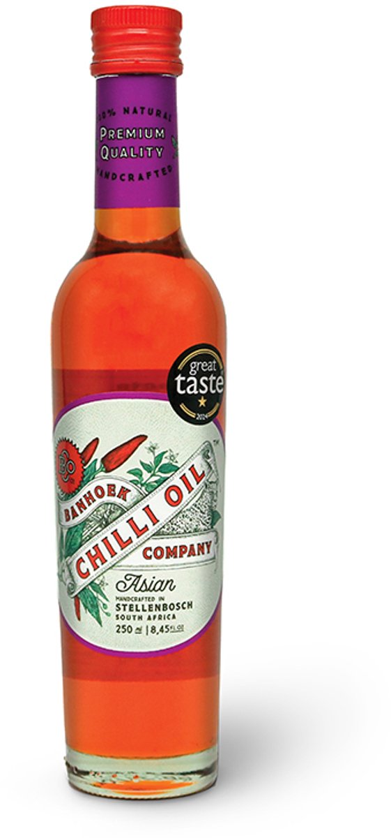 Banhoek Chilli Oil Asian - Chili olie Asian - 250 ml