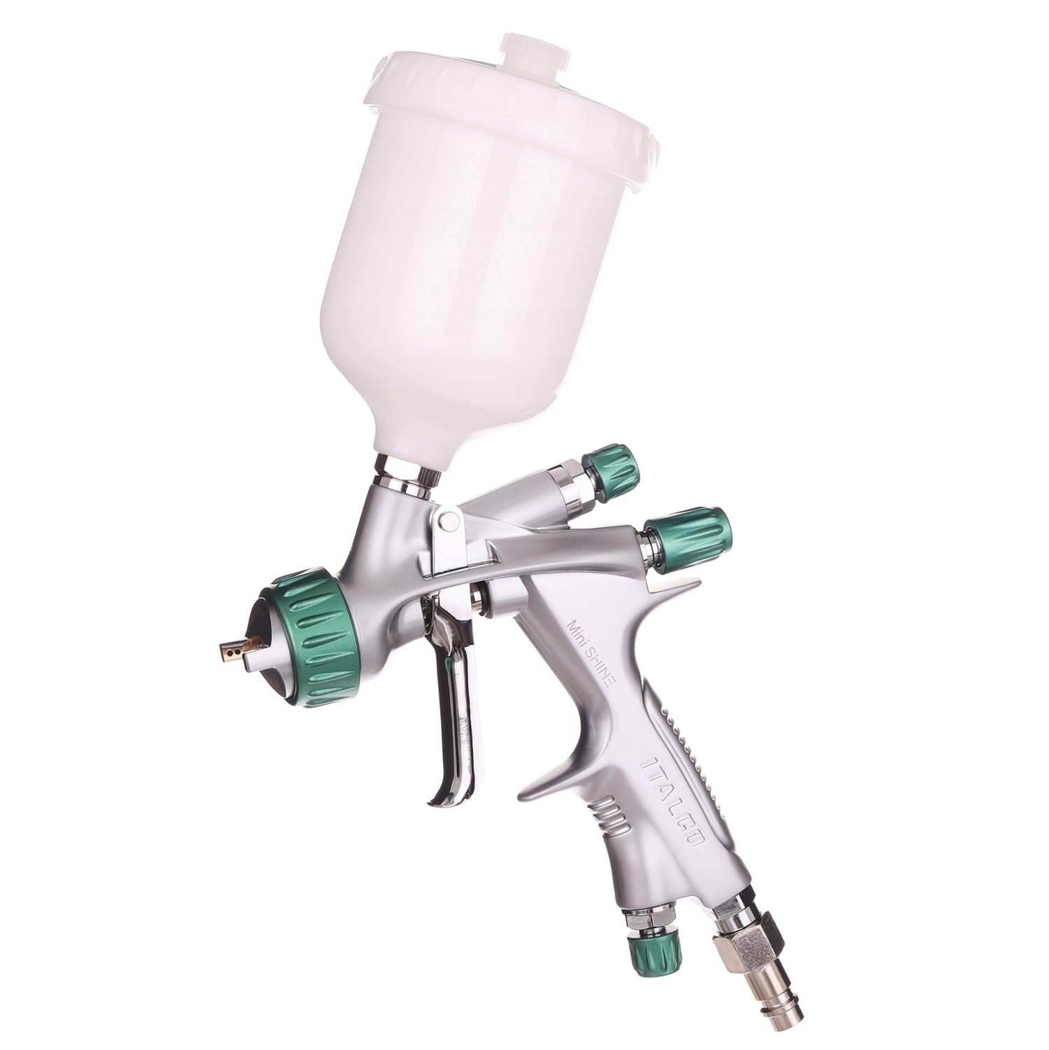 Mini spuitpistool HVLP 0,8 mm met 3 instellingen voor precisiewerk
