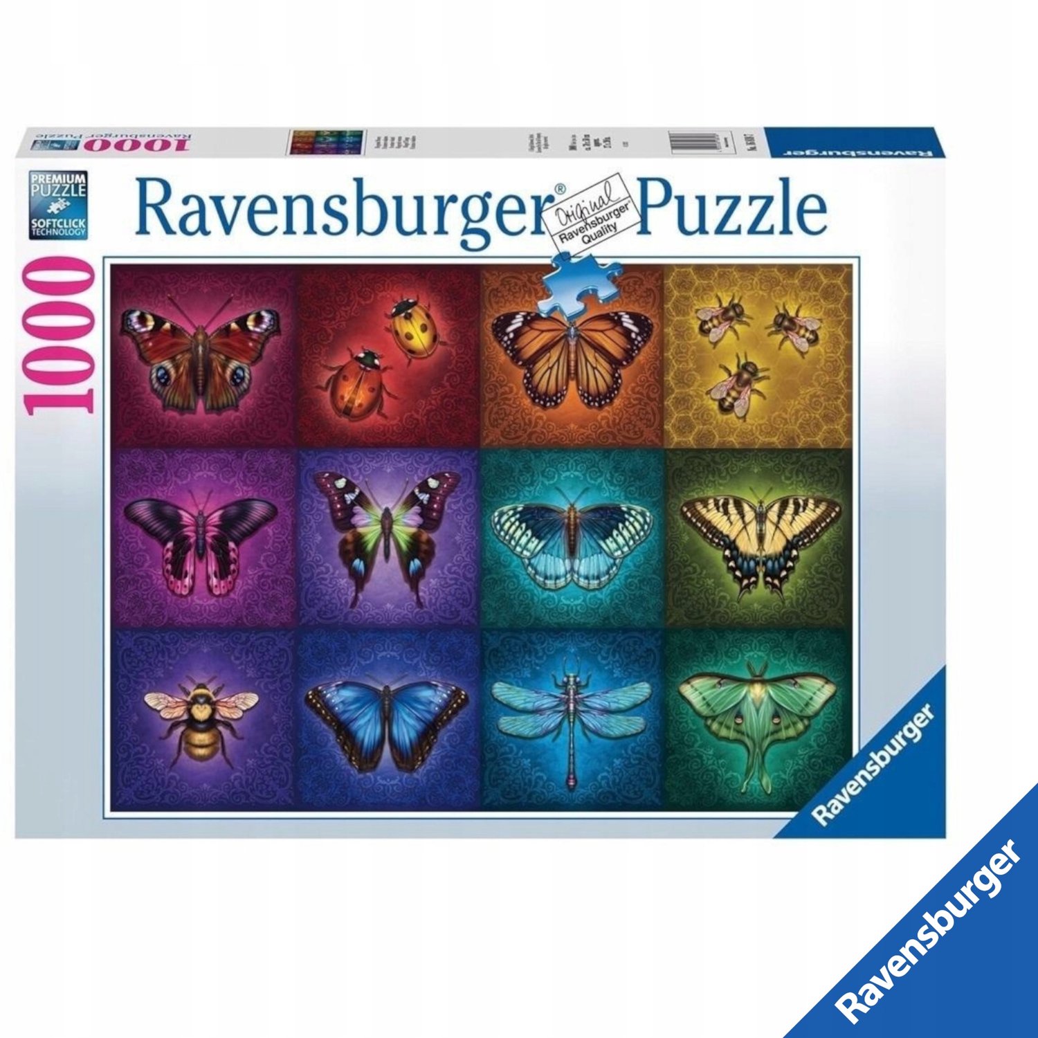 Ravensburger Puzzel 1000 Stukken: Prachtige Gevleugelde Insecten