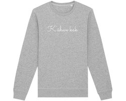 K'ÂHWE KAK SWEATER - S, Grijs