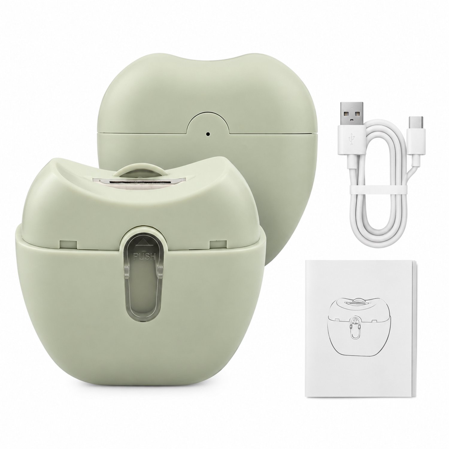 Elektrische nagelknipper - twee intensiteitsstanden - verlichting - USB-C opladen - inclusief handleiding en oplaadkabel