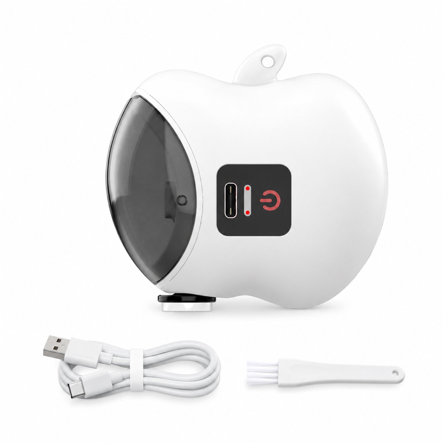 Elektrische nagelknipper - 2 snelheden - met verlichting - USB-C opladen - voor thuisgebruik - in kleurendoos