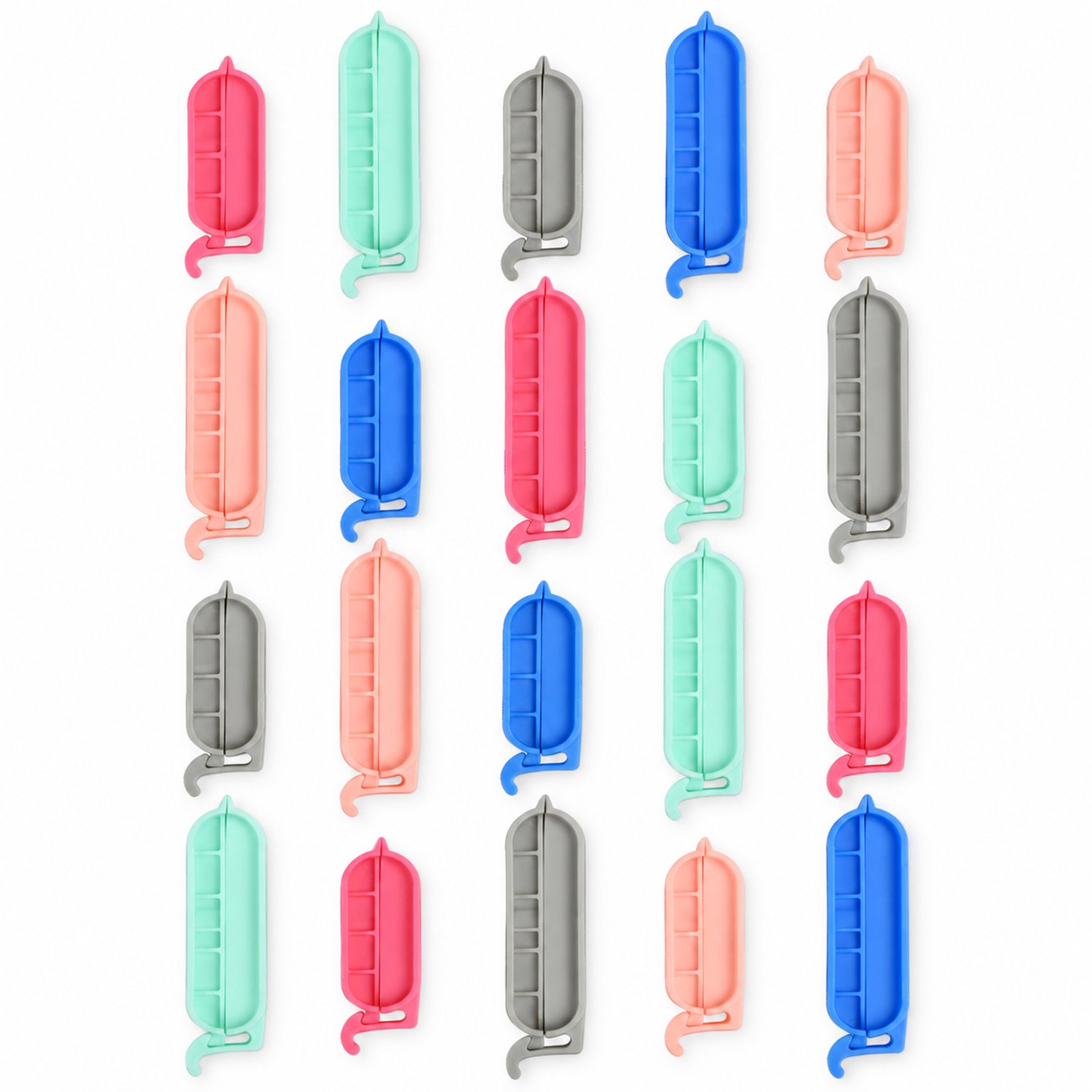 Vershoudclips - 20 Stuks - Zaksluiters in 2 Formaten