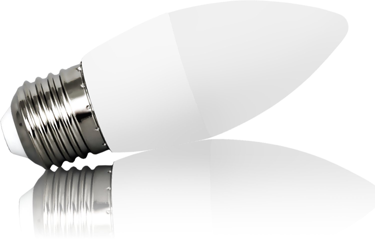 Kwazar Luminaire - C37 - SMD LED Lamp - 230V - E27 Fitting 4W 350lm