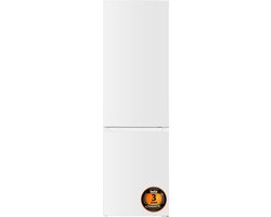 Bella BKGC255.1WD - Koelvriescombinatie - 253 Liter - No Frost - 3 jaar garantie - 39 dB - Wit