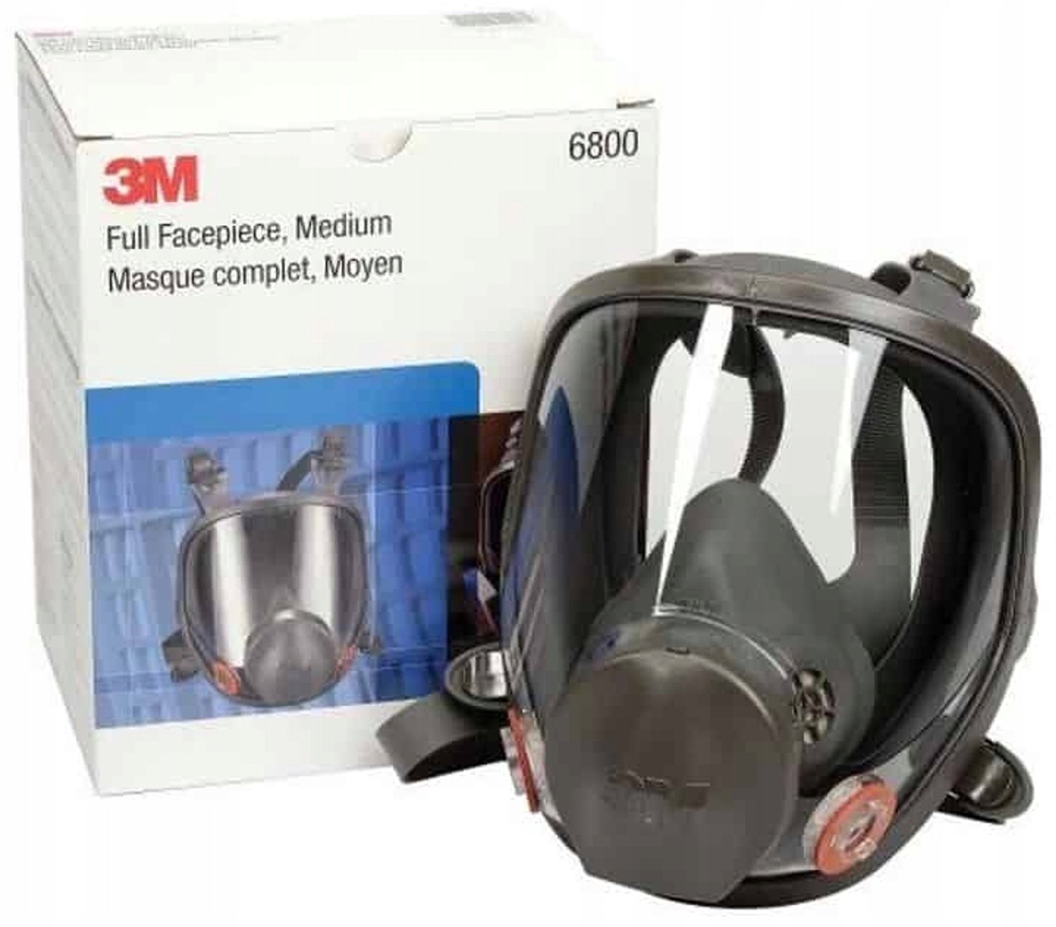 3M 6800 Volledig Gezichtsmasker - Professionele Verfmasker