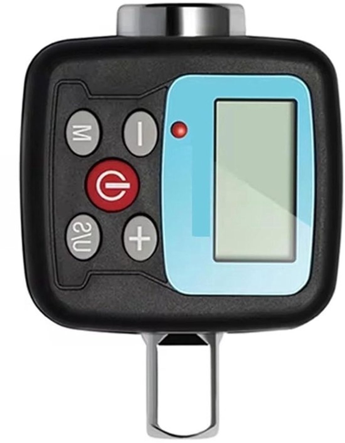 Digitale momentsleutel - Koppelmeteradapter - Precisiewerk - Vier koppeleenheden - 1/4 3/8 1/2 - Zwart
