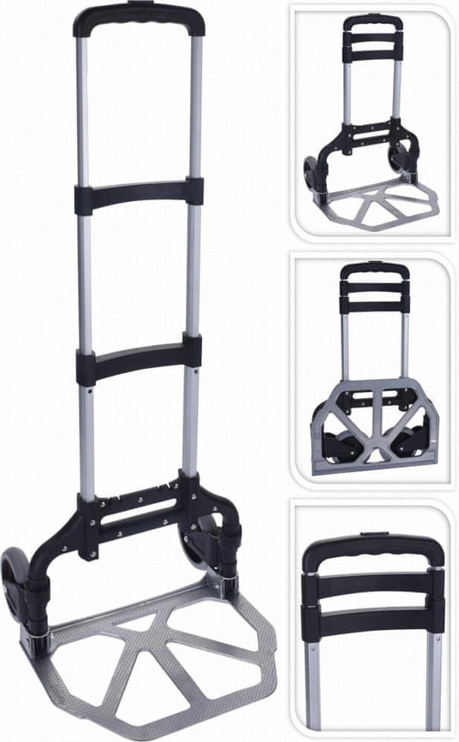 Aluminium Transportkar - Opvouwbaar, 70 kg Laadvermogen