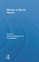 Boek "Women in Sports History", geredigeerd door Carol A. Osborne en Fiona Skillen. Routledge logo links onder.