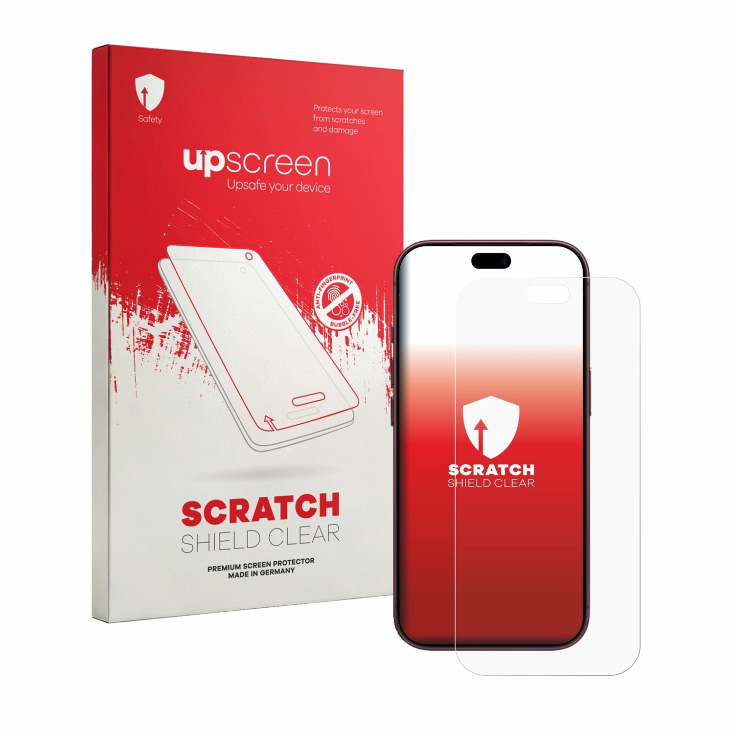 upscreen - Screenprotector voor Apple iPhone 18 Pro - Folie Beschermfolie transparant
