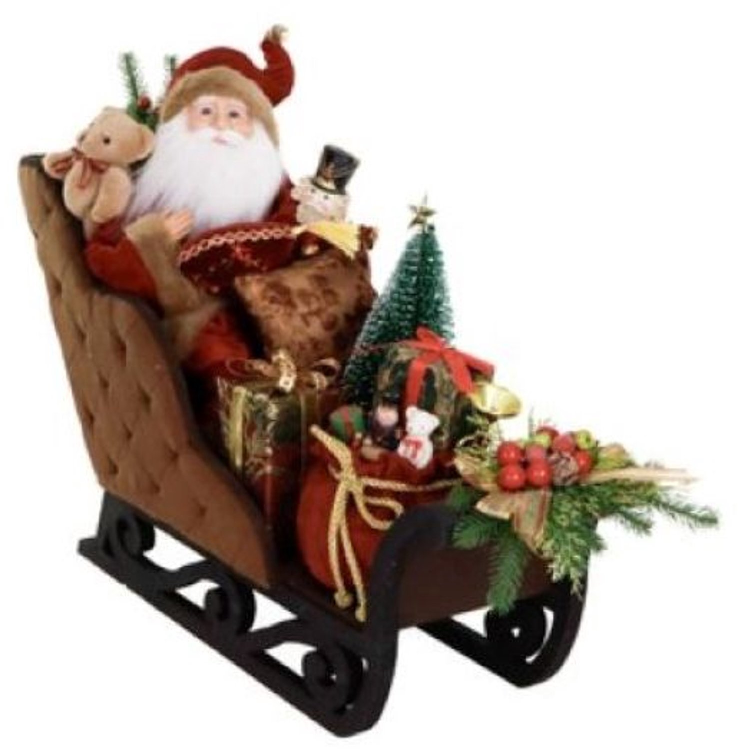 Goodwill - Kerstman - Rood - H69 cm