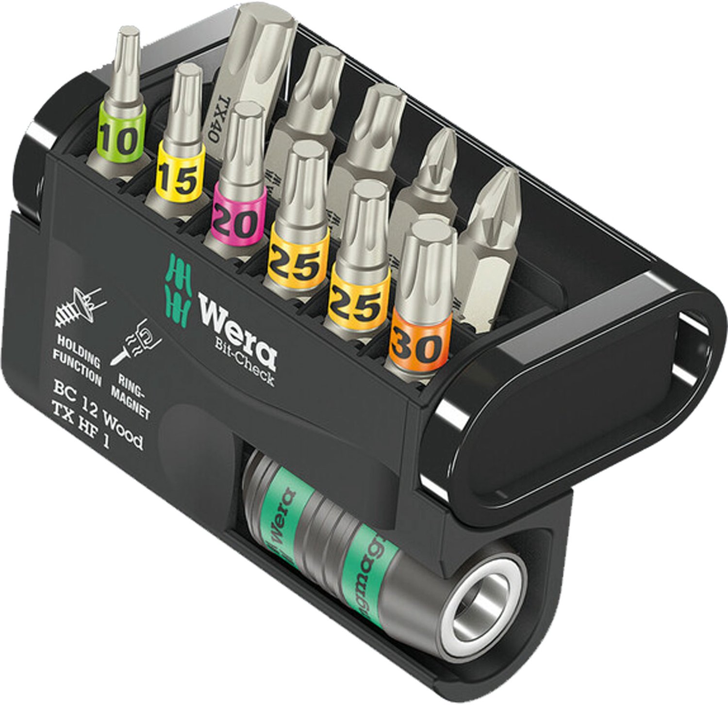 Wera Bit-Check 12 Wood TX HF 1 SB 05073641001