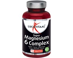 Lucovitaal Lucovitaal Magnesium Super 6 Complex 90 tabletten - 90 stuks