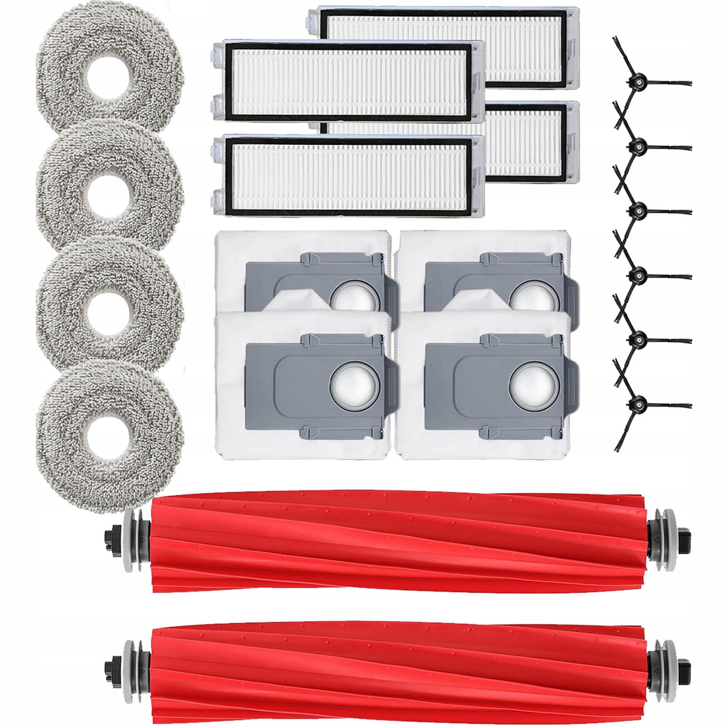 Accessoireset voor Roborock Q Revo: Borstels, Filters, Mops & Zakken