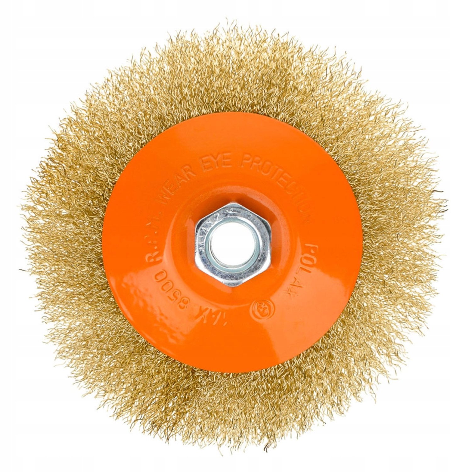 Schijfborstel Ø 125mm M14 Gekartelde Staaldraad 54-169
