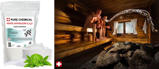 Pure Chemical menthol 0,5 kg - Kristalmenthol voor sauna en inhalatie — afbeelding 5