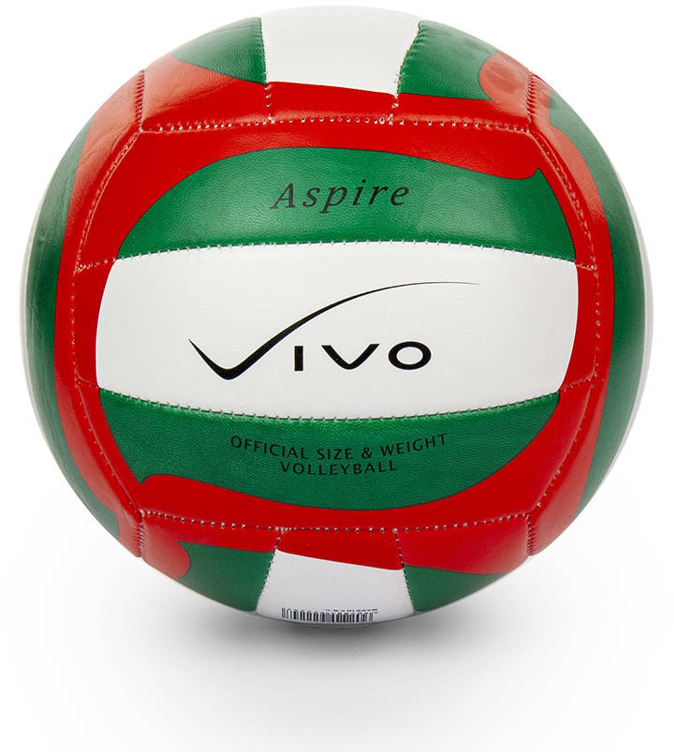 Vivo Aspire Volleybal Maat 5 - Groen/Rood/Wit