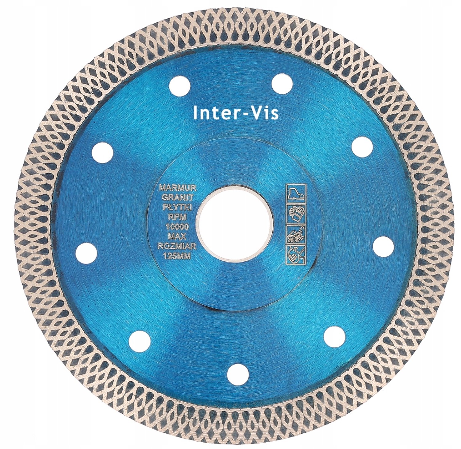 Diamantzaagblad 125mm voor Gres, Beton & Keramiek - PRO