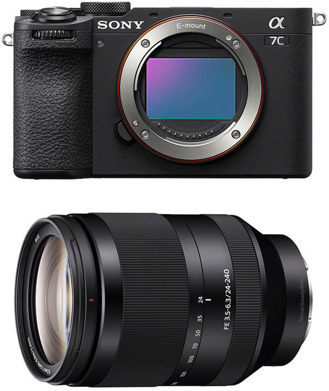 SONY ALPHA 7C II SCHWARZ + FE 24-240