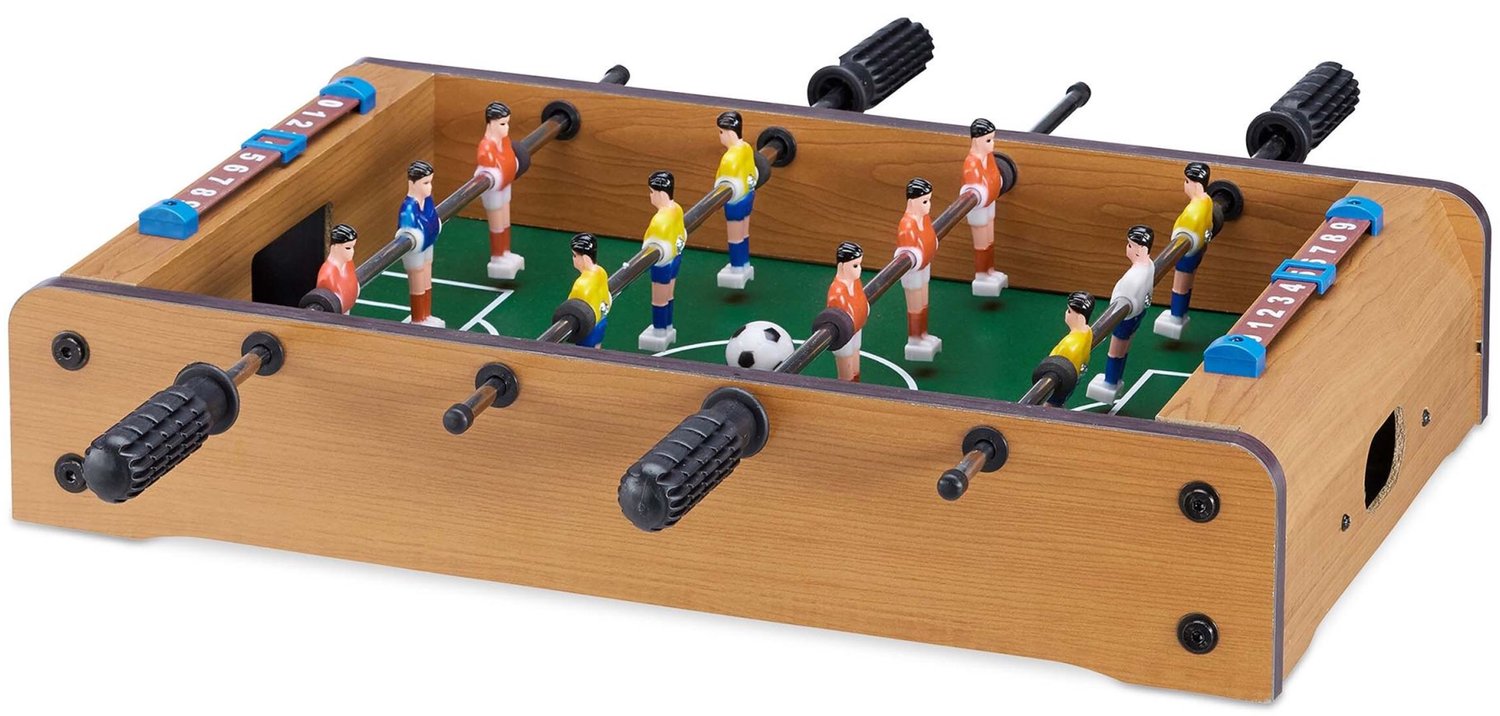 Relaxdays Tafelvoetbaltafel hout
