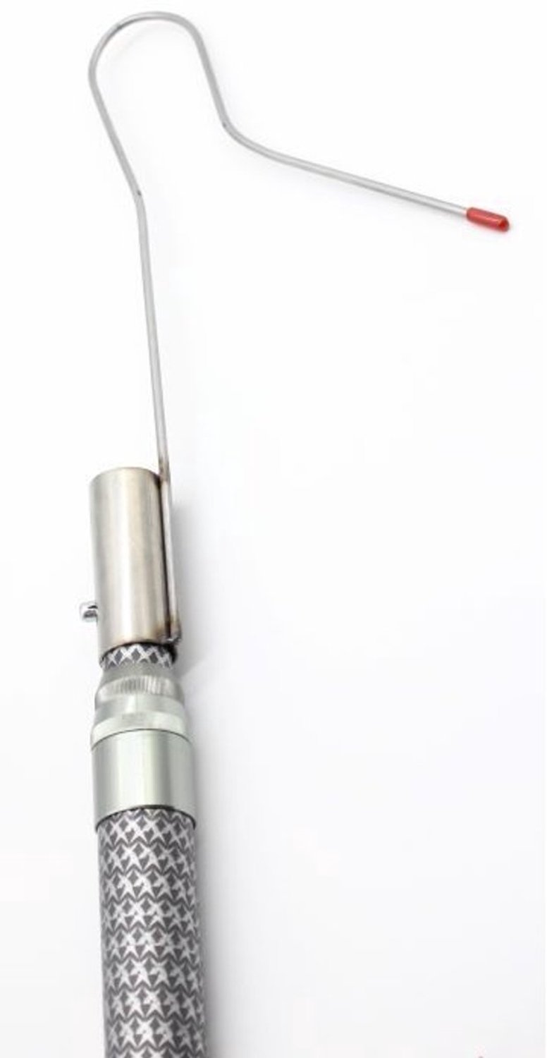 0318.BV professionele Zwanenhaak opzet stuk voor de universele carbon vangstok.
