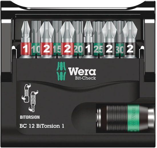 Wera Bit-Check 12 BiTorsion 1 bitset thumbnail 3