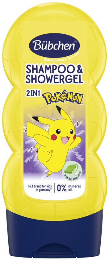 Bübchen 2in1 Shampoo & Douchegel Pikachu 230 ml