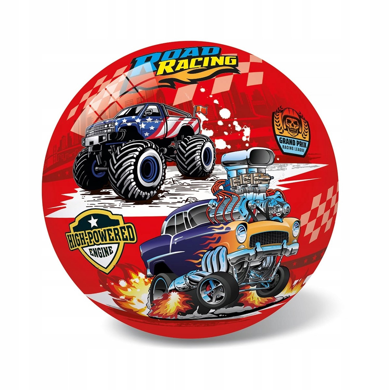 Monster Truck Opblaasbare Bal - 14 cm
