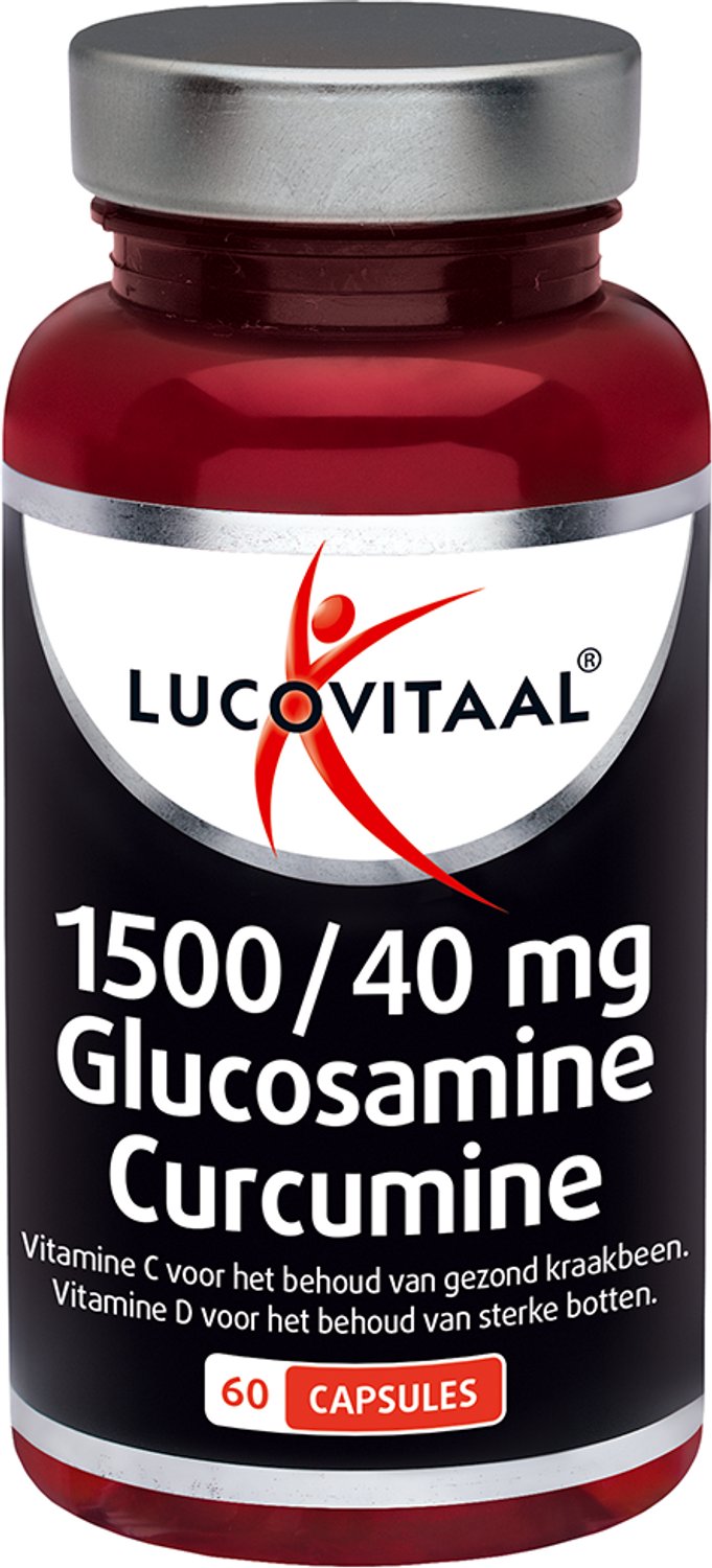 Bol.com Lucovitaal Glucosamine Curcumine 60 capsules (THT 08-2027) aanbieding