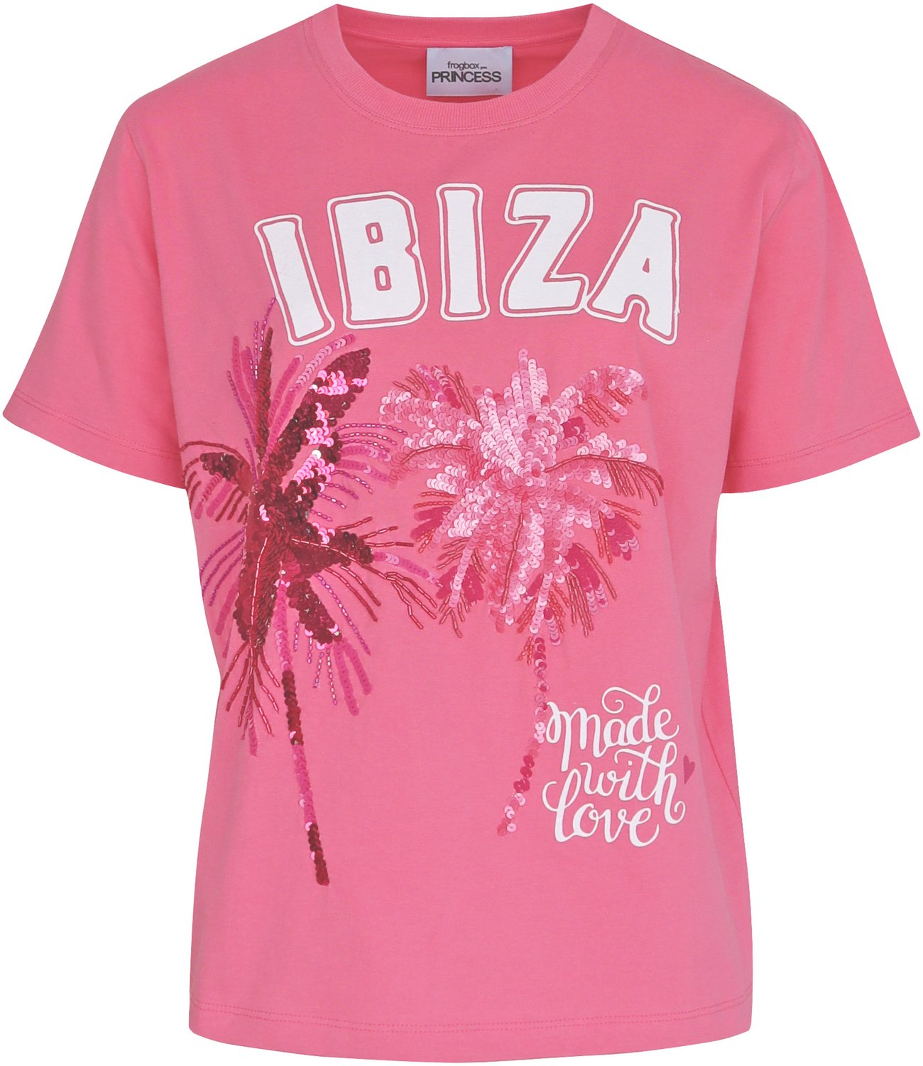Frogbox goes Princess - roze t-shirt Ibiza - maat 36