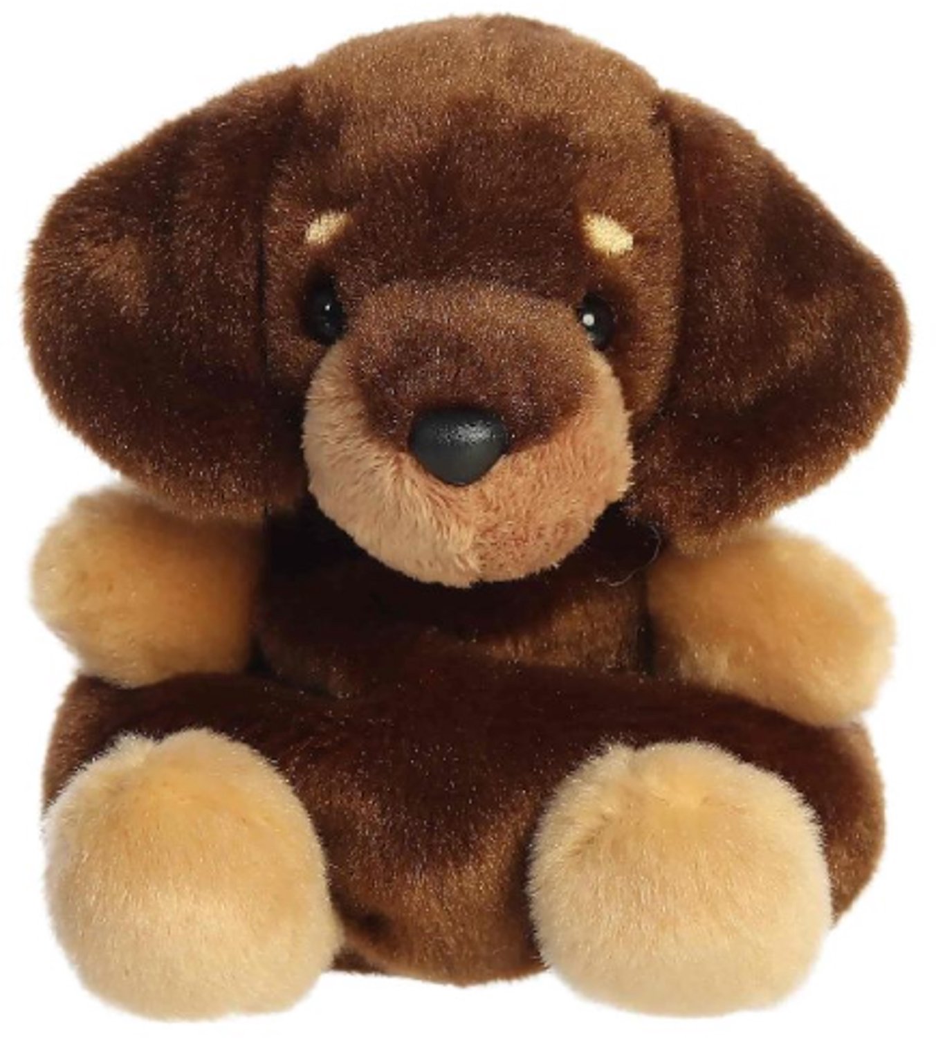 Palm Pals Teckel Pluche Knuffel 15 cm