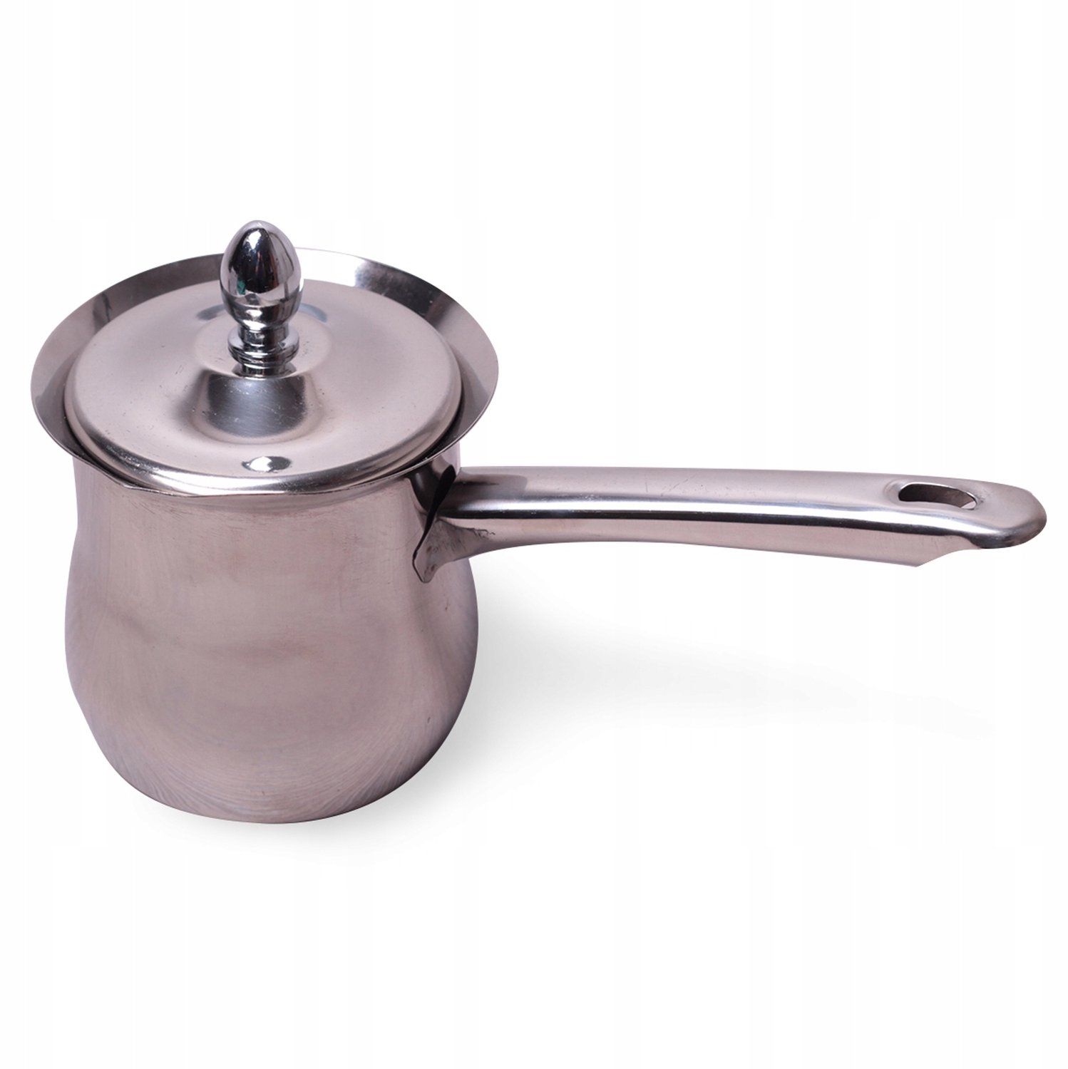 Kamille Turkse Koffiepot RVS 440ml met Bakelieten Handvat